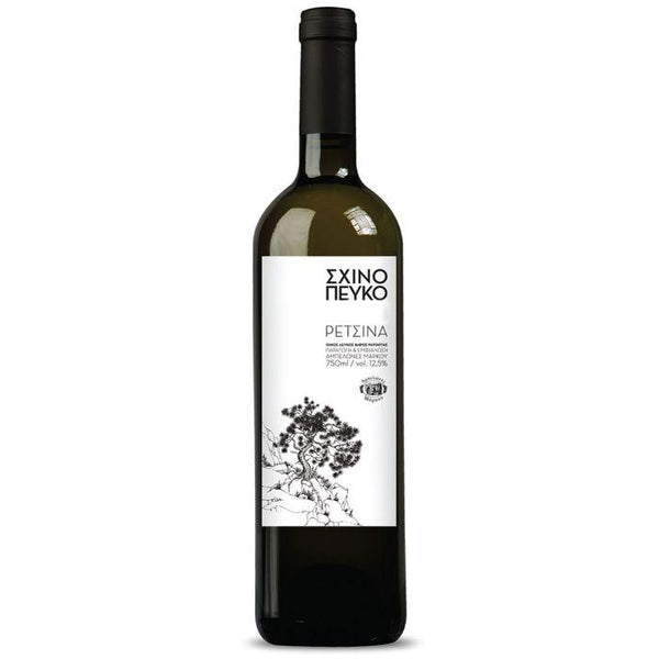 Schinopefko Retsina White (2022) 750ml - Markou