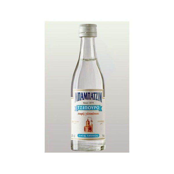 Tsipouro Babatzim without Anise 0.7lt 700ml - A. Babatzim OE