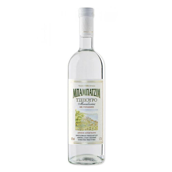 Tsipouro Babatzim with Anise 0.7lt 700ml - A. Babatzim OE