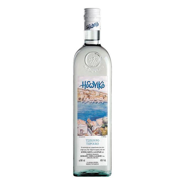 Tsipouro Hedoniko without Anise 0.2lt 200ml - Lazaridis Costas