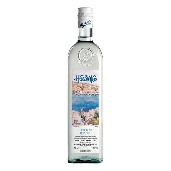 Tsipouro Hedoniko without Anise 0.7lt 700ml - Lazaridis Costas