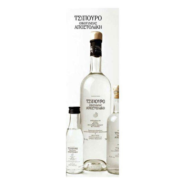 Apostolakis Tsipouro with Anise 0.7lt 700ml - Apostolakis